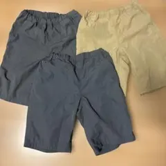 無印良品 ハーフパンツ　3枚セット