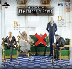 一番くじ ワンピース The Throne of Power ABDE賞 セット