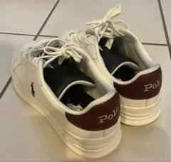 Polo Ralph Laurenレザースニーカー サイズ24.5cmのサムネイル