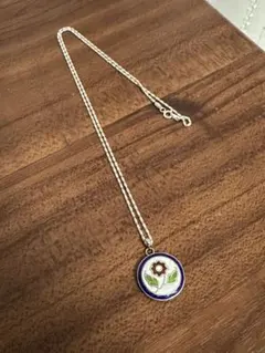 [もんじろう] ネックレス　アクセサリー　ヴィンテージボタン