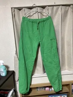 NOON GOONS スウェットパンツ グリーン L