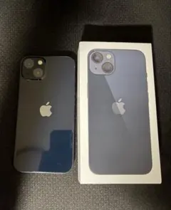 iPhone13 128GB ブラック SIMフリー 箱付き バッテリー69% - メルカリ