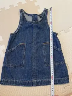 【美品】GAP デニムワンピース　12〜18months