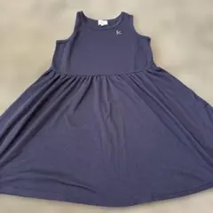 新品　組曲ノースリーブワンピース ネイビー 160サイズ