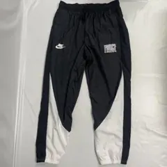 NIKE ドライフィット ウーブンパンツ XL 白黒②