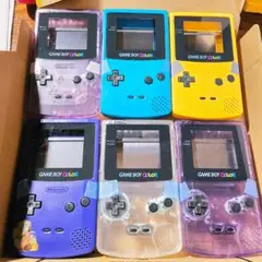 ゲームボーイカラー GBC 美品 純正シェル 外装 6点セット