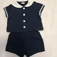 希少オールドbaby Dior セーラー襟セットアップ80cmのサムネイル