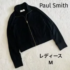 Paul Smith ポールスミス　ジップアップ　ブルゾン　ジャージ　ブラック