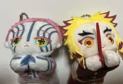 鬼滅の刃　はぐキャラコレクション　煉獄杏寿郎　猗窩座　セット