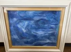 肉質油絵 立て 特寸法 コスモス 青木今陽 額装仕上げ品 - メルカリ