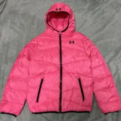 美品 アンダーアーマー YXL 160 サイズ 中綿 ダウン ジャケット y2k