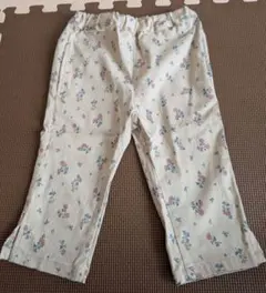 ROPÉ PICNIC KIDS 花柄パンツ (八分丈ほど)