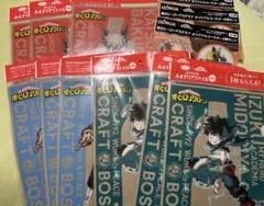 僕のヒーローアカデミア BOSS クリアファイル コースター １２点セット