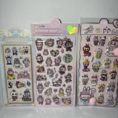 BONBON DROP 風シール 3シートセット