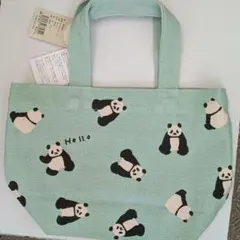 ☆ｐ-007パンダ柄トートバック