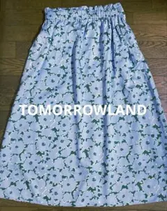 【最終価格】TOMORROWLAND フラワープリントフレアスカートのサムネイル