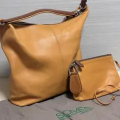SOMES SADDLE ショルダーバッグ ポーチ付き レザーのサムネイル