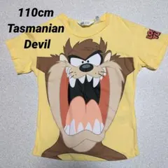 美品✨廃盤デザイン ルーニーテューンズタスマニアンデビル キッズTシャツ 110
