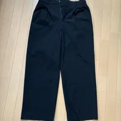 UNIQLO ブラック ワイドパンツ Lサイズのサムネイル