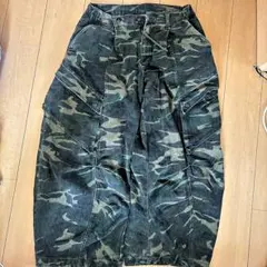 00s camouflage gimmick cargo pants goa - メルカリ