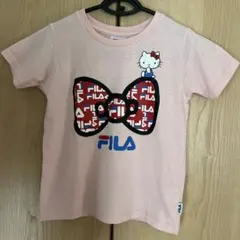 FILA ハローキティ Tシャツ ピンク