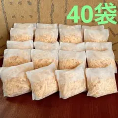 F4 削りたてをお届けします【40袋】国産ヒノキチップ　おがくず　かんなくずのサムネイル