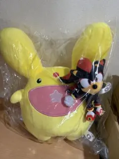 セガラッキーくじ ラストラッキー賞 カーバンクル&シャドウ ぬいぐるみ 4950のサムネイル