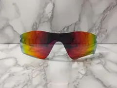 オークリー レーダーパス 偏光レンズ サングラス 交換レンズ ルビー 高評価 赤