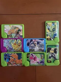 ポケモンフレンダ 非売品 7枚 カイリュー ピカチュウ リザードン セレビィ