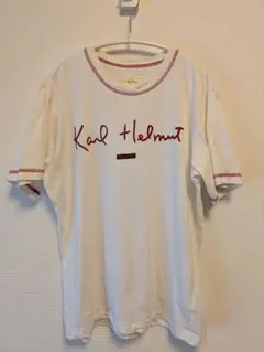 【カールヘルム】 半袖Tシャツ ホワイト
