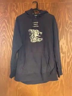 TACOMA FUJI クマ グラフィック パーカー M 初期デザイン