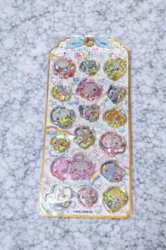 ぷくぷく　あわわちゃん　ウォーターインシール