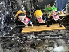ワンピース アクションフィギュア ルフィ ゾロ サンジ