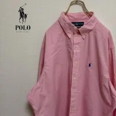 Ａ291ラルフローレン　RALPHLAUREN メンズ　シャツ　L E1X3