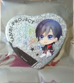 B-PROJECT 特典 サイン入りハート型ホログラム缶バッジ 寺光唯月