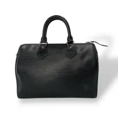 ルイヴィトン　スピーディ25 ミニボストン　ハンドバッグ　エピ　南京錠　黒