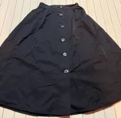 GU レディース　ブラック　ロングスカート　Sサイズ
