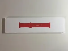 【新品】純正 アップルウォッチ 44mm スポーツバンド・レッド①