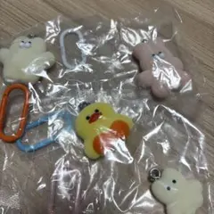 猫原商店の愉快な仲間たちマスコットフィギュア ふくねこ　うさぎ　まめねこ　あひる