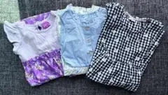 キッズ　ワンピース　120㎝　女の子　ディズニー　まとめ売り　ラプンツェルのサムネイル