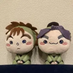 忍たま乱太郎　もちぴこぬいぐるみ　2体