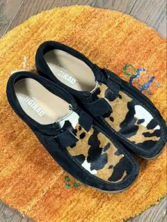 clarks cow hair black us10のサムネイル