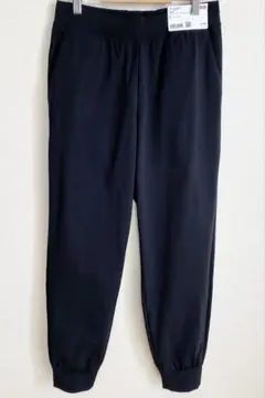 ユニクロ ジョガーパンツ 黒 S レディース 未使用 タグ付き 楽ちん