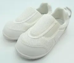 イフミー SC-0002 17.5cm 白 スニーカー スリッポン 上履き ①