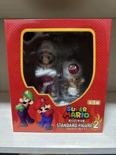 【未開封】　スーパーマリオ スタンダードフィギュア 2 ファイアマリオ　キノピオ