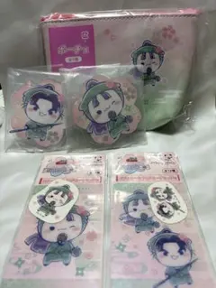 忍たま乱太郎　ふんわり　桜もちぴこの段　フリューくじ　もちぴこ　文次郎　仙蔵