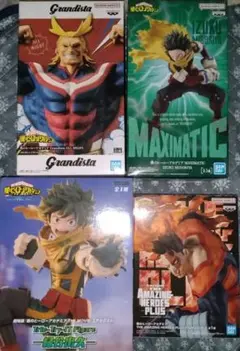 僕のヒーローアカデミア　フィギュア４種セット