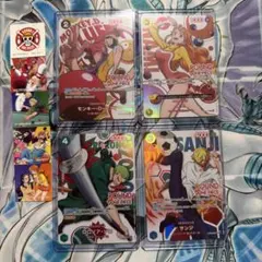ワンピースカード ラウンドワンコラボ ルフィ ゾロ サンジ ブルック