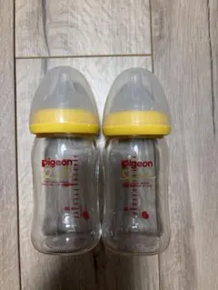 哺乳瓶　ガラス　160ml×2個