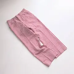 nanadecor KOチェック リラックスパンツ ギンガムチェック パンツ